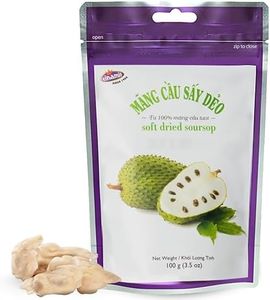 Vinamit Soft Dried Soursop | Soursop Fruit 3.5 oz bag | Natural Tropical Fruit Snack | Vegan, Gluten-Free, Non-GMO | High in Fiber, Ideal for Travel & Clean Eating
