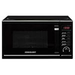 Cookology CFSDI20LBK Digital 800W Freestanding Microwave, 20 Litre Capacity with 25cm Turntable, Features Weight and Time Quick Defrost Setting and 8 Cooking Functions - in Black