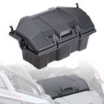 A & UTV PRO 60 QT Forward Cargo Box Compatible with 2022 2023 2024 Polaris RZR PRO R/Pro R 4, Rear Storage Bin Bed Tool Box Accessories, Waterproof Dust Resistant, Replace OEM # 2884235