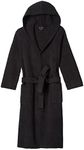 Barefoot Dreams CozyChic Ribbed Hooded Robe, Carbon, 3