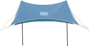 Grand Trunk Portable ShadeCaster Beach Tent and Sun Shade, Wind Proof & Portable 13 x 13ft, Packable only 6 lbs - Storm