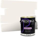 Prestige Paints Exterior Paint and Primer In One, 1-Gallon, Semi-Gloss, Comparable Match of Valspar* Cream Delight*