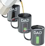 Changing Color Mugs - Heat Change Mug for Dad - Gifts from Daughter - Thermal Heat Activated, Battery - Dad Birthday Gifts for Dad