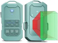 Outdoor Radar Motion Sensor Alarm – Wireless Security System for Camping, RV & Off-Grid Use, 1/2 Mile Range, Customizable Detection Area, IP66 Waterproof, Rechargeable Battery, Survival Gear Essential