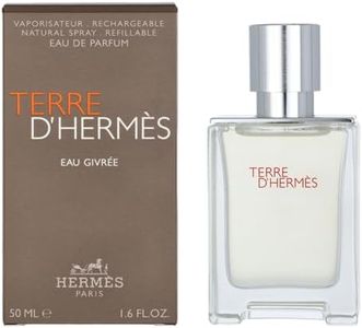 Terre DHermes Eau Givree by Hermes for Men - 1.6 oz EDP Spray (Refillable)