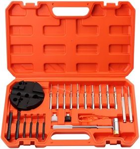 HORUSDY 23-Piece Punch Set and Hammer with Bench Block Ideal for Maintenanceh for Maintenance