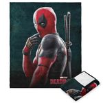 Northwest Deadpool Silk Touch Throw Blanket, 50" x 60", Hey There Deadpool