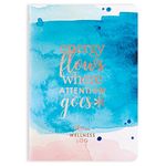 Erin Condren Designer Petite Planner - Wellness Log/Wellness Planner Achieve Health goals, Track Fitness, Sleep, Nutrition, Water Intake, Habits and More