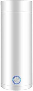 Insulated Travel Electric Kettle, Hot Traveling Mini Water Boiling Kettle, Portable Double-Wall Vacuum Thermos Water Bottle,Suitable For Coffee, Tea A