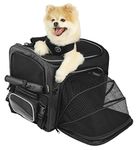 Nelson-Rigg Route 1 Rover Pet Carrier: Weather Resistant, Portable, and Secure Motorcycle pet Carrier/Crate; Fits Harley Davidson, Indian, Yamaha & Suzuki Motorcycles