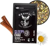 Revival Tea Company Chai Tea - Hand Blended Craft Bold Flavor | Loose Leaf or Tea Bags | Organic and Caffeine Free