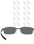 EZReplace Replacement Nose Pads Nosepieces for Oakley Crosshair 1.0 2005/Crosshair 2.0 OO4044/Whisker/Wiretap OO4071/Half Wire 2.0/Keel Blade/Metal Plate OX5038 Sunglasses - 10 Pairs