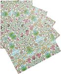 William Morris At Home Bergamot & Vetiver Scented Drawer Liners | Suitable For Kitchens & Bedrooms | Cruelty Free & Vegan Friendly | 5 Sheets, Spring Green, Red, Blue