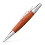 Faber Castell Mechanical Pencil, Emotion Wood & Chrome, Pear Wood, Brown, 138382, 1.4mm, Authentic Imported