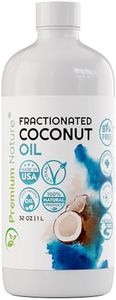 Fractionated Coconut Oil Massage Oil - Cold Pressed Pure Oil Carrier Oil for Essential Oils Mixing Dry Skin Moisturizer Natural Carrier Baby Oil for Face Hair & Body Therapeutic Aromatherapy 32 oz