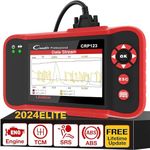 LAUNCH CRP123 OBD2 Scanner-2024 Newest Model Engine/ABS/SRS/Transmission Diagnostic Scan Tool SRS Airbag Code Reader,Lifetime Free Update