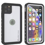 Punkcase iPhone 11 Pro Max Waterproof Case [StudStar Series] [Slim Fit] [IP68 Certified] [Shockproof][Dirtproof][Snowproof] 360 Full Body Armor Cover Compatible with Apple iPhone 11 Pro Max [White]