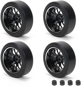 RCAWD Big Wheels Rim & Tire for 1/24 Wltoys K969 Series Upgrades Part
