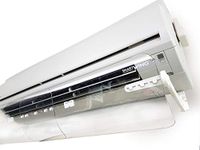 Baffle Shield for Air Conditioner, AC Split Unit Flow Deflector, Air conditioner accessory, Adjustable Smart Wing