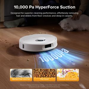 Roborock Qrevo Robot Vacuum Cleaner – White