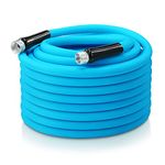 Automavenn RV/Marine Water Hose 50 Ft, 5/8'' Premium Drinking Water Hose For RV Camper - Lead, Phthalate and BPA Free, Drinking Water Safe, Anti Kink, Garden Hose, Blue