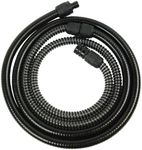 10 Foot Heavy Duty Turbine HVLP Air Hose with Quick-Connect Coupler & Plug