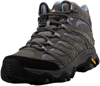 Merrell Women's Moab 3 Mid Waterproof Hiking Boot, Granite, 8.5