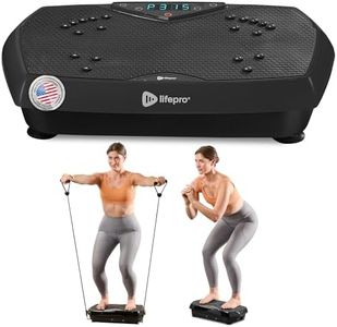 Lifepro Acupressure Vibration Plate Exercise Machine, Burn More Calories & Alleviate Back & Joint Pain at Home-Lymphatic Drainage Stimulator-Vibration Fitness Trainers & Workout Equipment