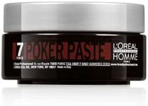 L'Oréal Professionnel Matting Hair Styling Paste, Modelling Paste for Various Looks and Ultimate Hold, No Gluing, Poker Paste, 75 ml