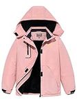 WULFUL Girl's Waterproof Ski Jacket