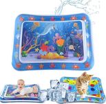 Sensor Water Playmat, Inflatable Tummy Time Mat Premium Baby Water Play Mat for Infants and Toddlers, Water Sensor Play Mat Toys for Kids and Cats, Water Sensory Pad Water Playmat (C)