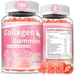180 Count Collagen Gummies 2500mg C
