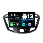 SXAUTO Android 12 IPS Car Stereo For Ford Tourneo / Ford Transit Custom (2013-2021) - 4G+64G - Wireless CarPlay/Android Auto/DSP - Camera + MIC - 9 Inch 2 Din - DAB SWC WiFi Fast-boot 360-Camera AHD