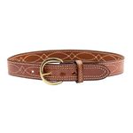 Bianchi B12 Tan Reversible Sport Stitched-Belt (Size 36)