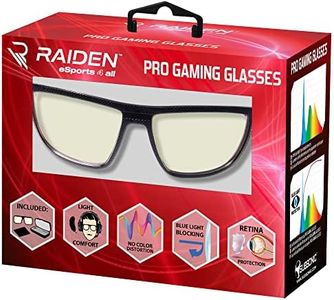 Subsonic - Raiden - Gafas Pro Gaming - Gafas Gamer Para Protección Contra La Luz Azul, PlayStation 5
