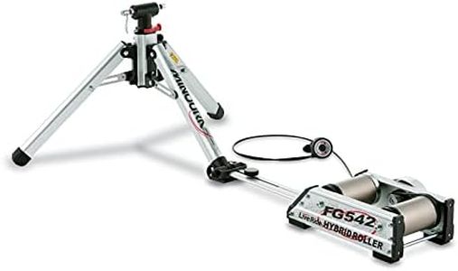 Minoura FG542 LiveRide Hybrid Bicycle Roller, Silver, Standard