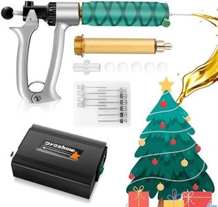 Proshine Cartridge Filling Gun Machine Filler, Heated Handheld Portable with 2 Tubes 10 Needles