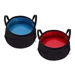 2 Pack Collapsible Bucket with Hand