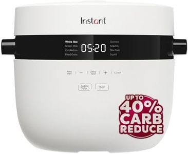 Instant Pot Electric Rice Cooker & Steamer, 5L (20 Cup) - With Dishwasher-Safe Non-Stick Cooking Pot, Stainless-steel Steamer Basket, Measuring Cup - With Slow Cooker & Sauté Functions