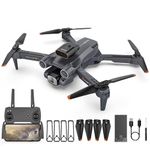 Ramus Foldable-Drone-With-Camera-For-Adults-4k-1080P-HD-Drones-Toys-GPS-Auto-Return-One-Touch-Take-off-and-landing (Drone - DK F22)