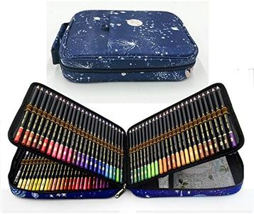 YJYHART 120 Crayons de couleur,Kit de Professionnel Crayons Dessin et Sac de Transport Haut de Gamme Cadeau,pour Artistes, Adultes et Enfants