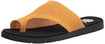 Yellow Box Women's Feeza Slipper, Marigold, 7.5 UK