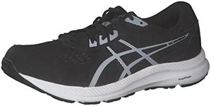 ASICS Men Gel Contend 8 Mens Running Shoes Black/White 10.5 (46)