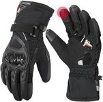 KEMIMOTO Winter Motorcycle Gloves, 