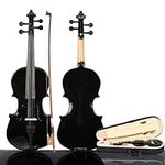 3/4 Acoustic Violin,Solid Wood Viol