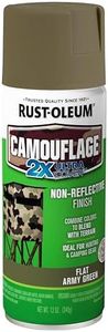 Rust-Oleum 279176 Camouflage 2X Ultra Cover Spray Paint, 12 oz, Army Green