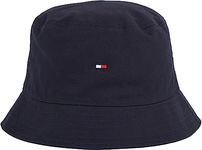 Tommy Hilfiger Men Flag Bucket Hat, Blue (Desert Sky), One Size