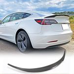 Carbon Fiber Spoiler for Tesla Model 3 Sedan 2016-2023 Custom Parts Trunk Lip Spoiler High Kick Rear Wing Spoiler Body Kits Factory Outlet