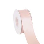 Ribbonitlux 38mm wide Double Face Satin Ribbon 22 Meters (813-Vanilla, Set For Gift Wrapping, Party Decor, Sewing Applications, Wedding and Craft