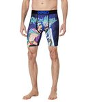 Rick and Morty Rick Sanchez vs Mr. Nimbus PSD Boxer Briefs, Multi/Rick Vs Mr. Nimbus, 2XL